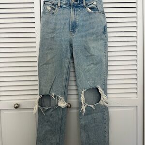 Abercrombie & Fitch Ultra High Rise Blue Jeans